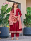 Kasak By Aanchi Vichitra Silk Kurti With Bottom Dupatta Wholesale Online
